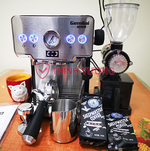 Máy pha cà phê Gemilai CRM3605_4